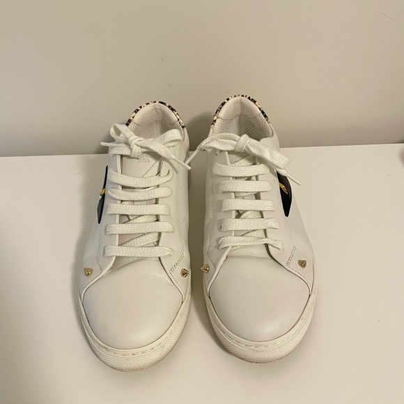 Fendi women’s white monster sneaker in size 37 - Picture 8 of 12